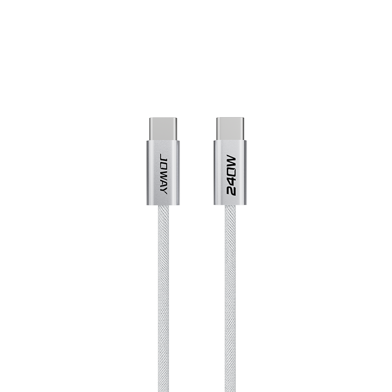 CC240  240W雙Type-C快充編織數(shù)據(jù)線_數(shù)據(jù)線_深圳市喬威電源有限公司